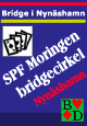 Moringens logo 'Man fr klver ruter hjrter spader i SPF Moringens lokaler'