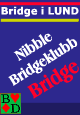 Pensionrsbridge NIBBLEs logo 'Man fr klver ruter hjrter spader i klubbens lokaler'