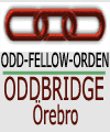 ODD FELLOWs logo 'Man får klöver ruter hjärter spader i ODD FELLOWs lokaler'
